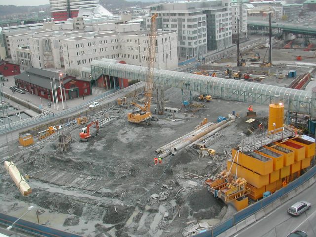 Lilla-Bommen-Tunnel, Göteborg, 2001 – 2004