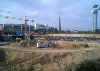 Tiefgarage, Flughafen Düsseldorf, 2004