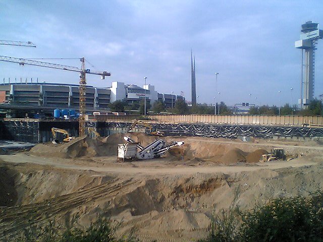 Tiefgarage, Flughafen Düsseldorf, 2004