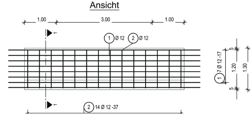 Ansicht Leitwandbau