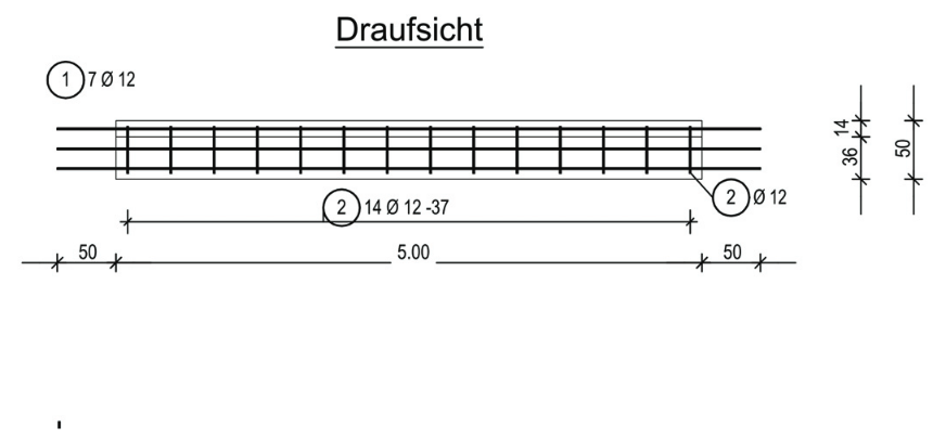 Draufsicht Leitwandbau